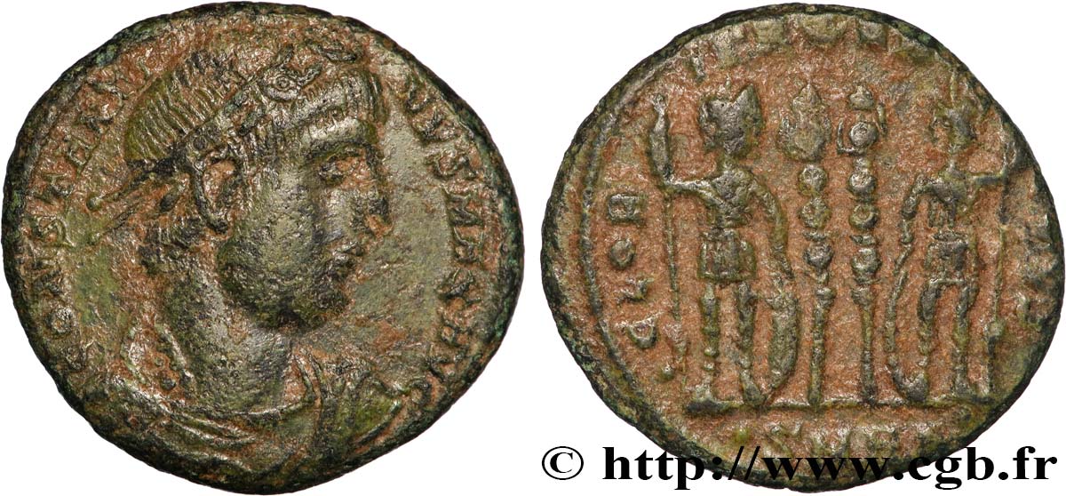 CONSTANTINE I THE GREAT Centenionalis ou nummus XF