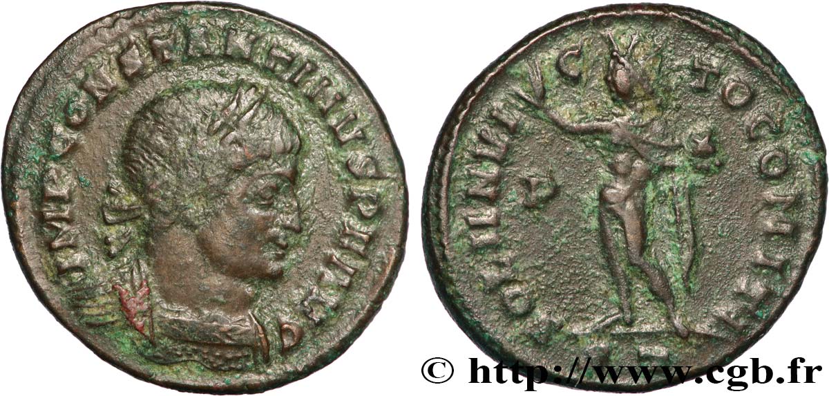 CONSTANTINE I THE GREAT Follis ou nummus XF