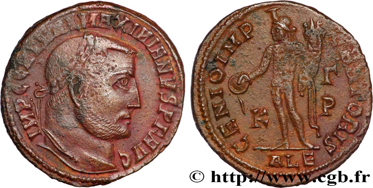 GALÈRE Follis ou nummus TTB+