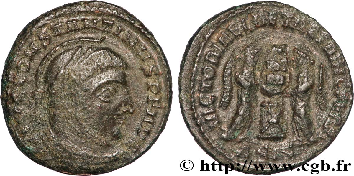 CONSTANTINE I THE GREAT Centenionalis ou nummus XF