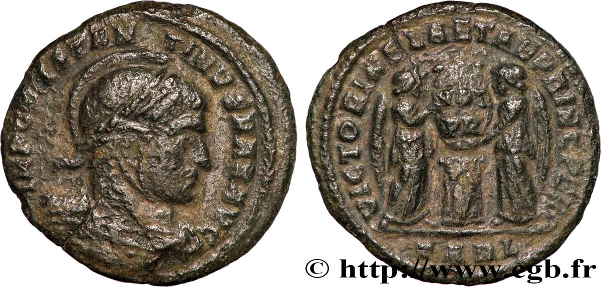 CONSTANTINE I THE GREAT Centenionalis ou nummus XF