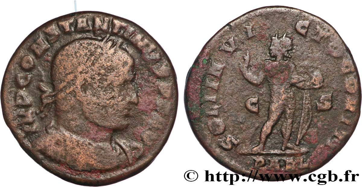 CONSTANTINE I THE GREAT Follis ou nummus VF