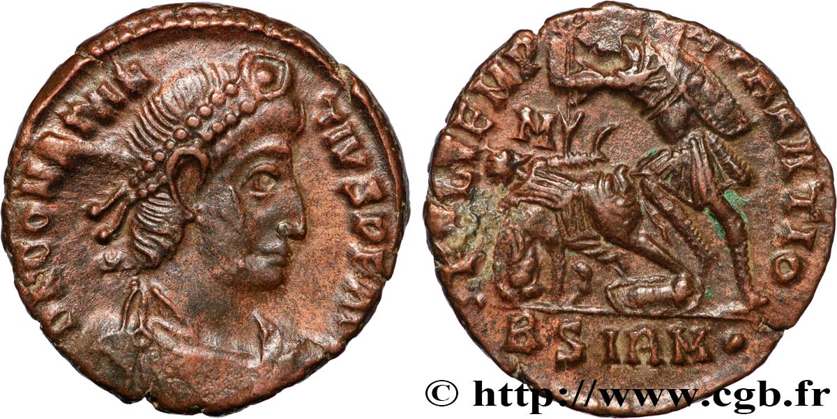 CONSTANTIUS II Maiorina réduite AU