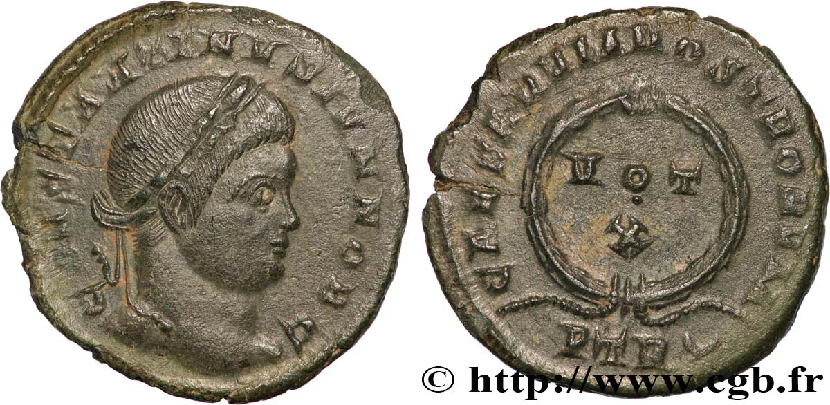 CONSTANTINE II Centenionalis ou nummus AU/AU