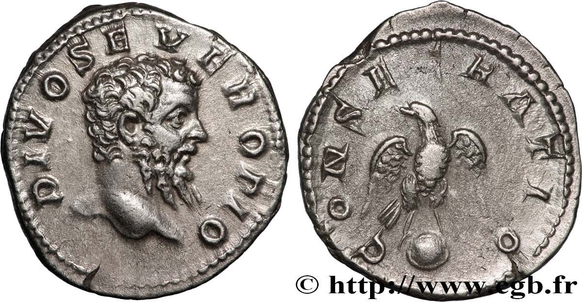 SEPTIMIUS SEVERUS Denier VZ/fVZ