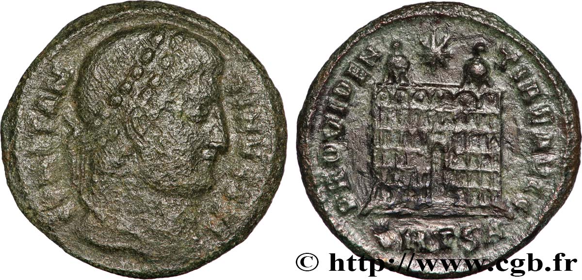 CONSTANTINE I THE GREAT Centenionalis ou nummus XF/AU