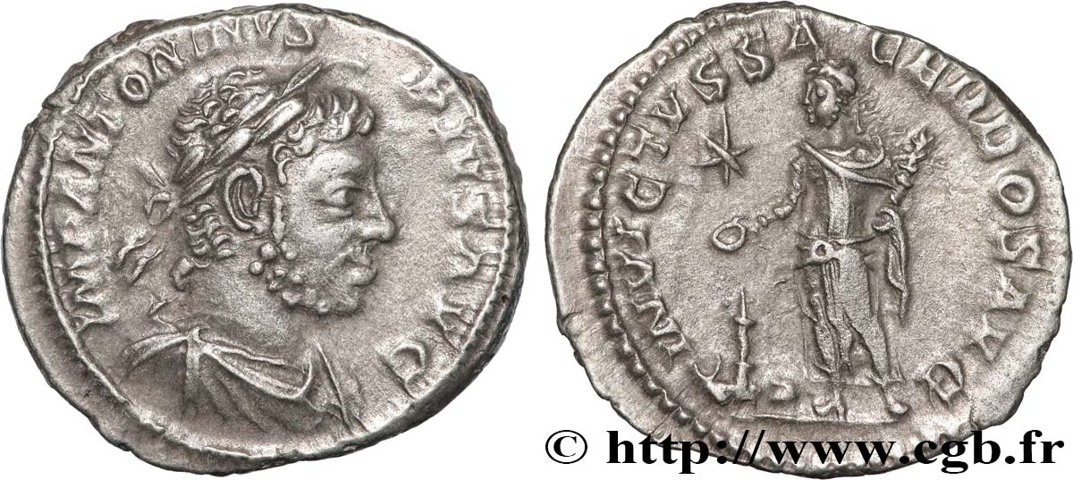 ELAGABALUS Denier VZ