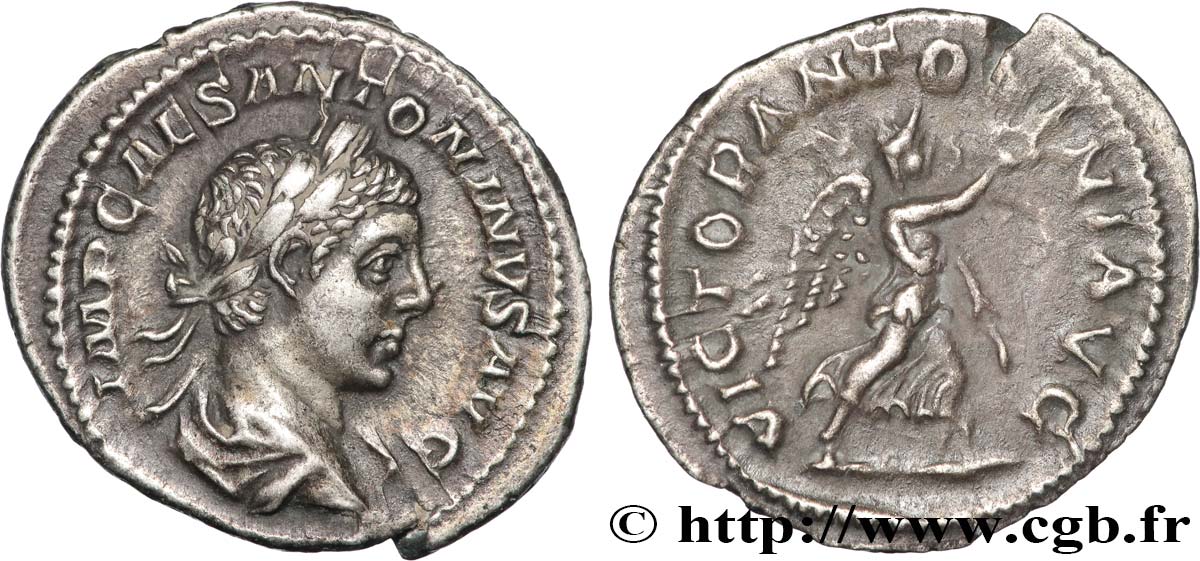 ELAGABALUS Denier VZ/fVZ