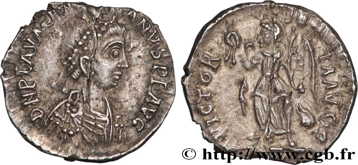 VALENTINIAN III Demi-silique MBC+