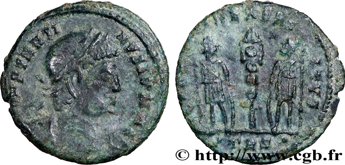 CONSTANTINUS II Centenionalis ou nummus SS