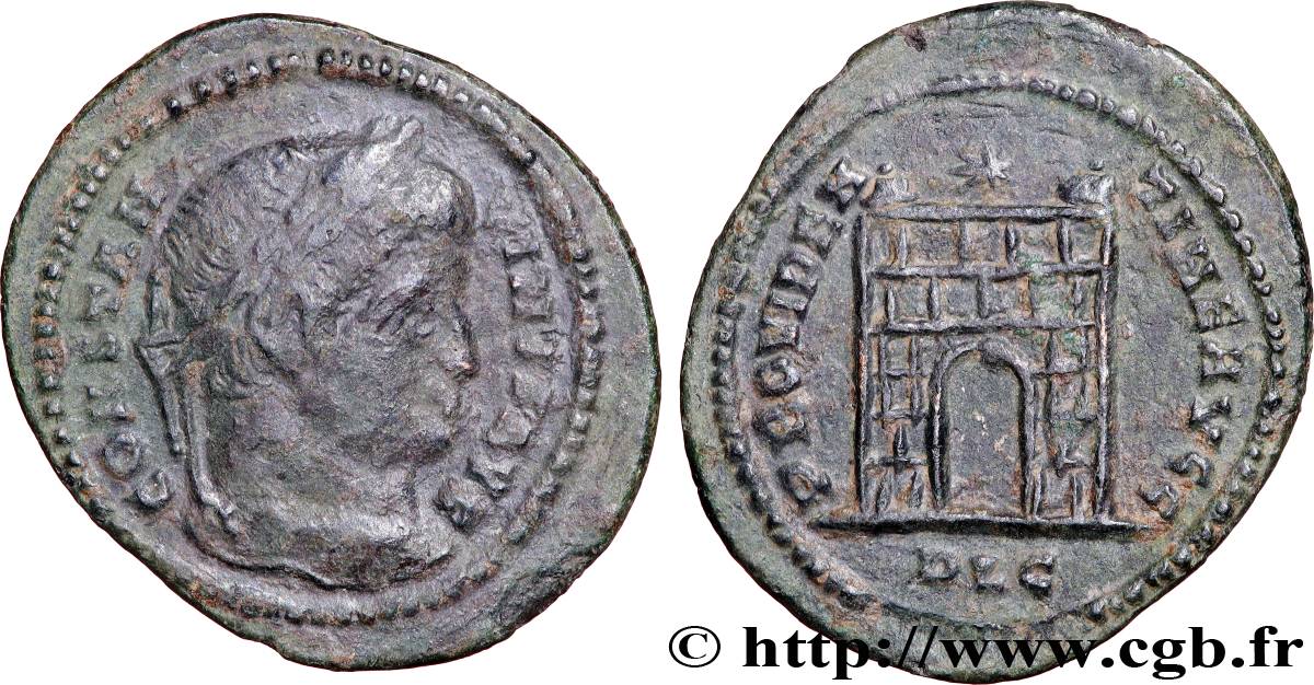 CONSTANTINO I EL MAGNO Centenionalis ou nummus MBC/MBC+