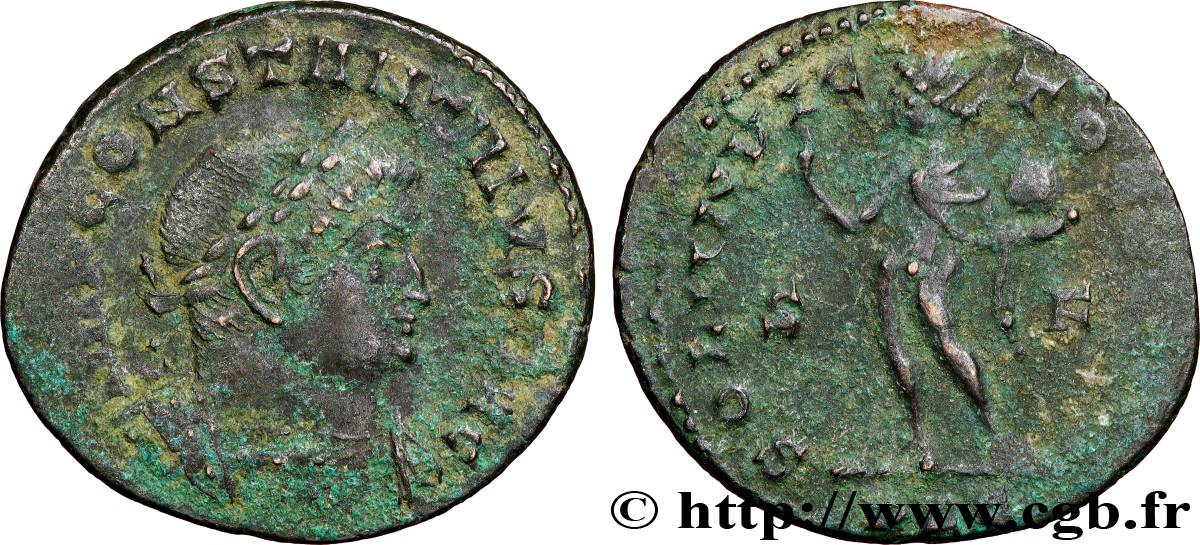 CONSTANTINE I THE GREAT Follis ou nummus XF