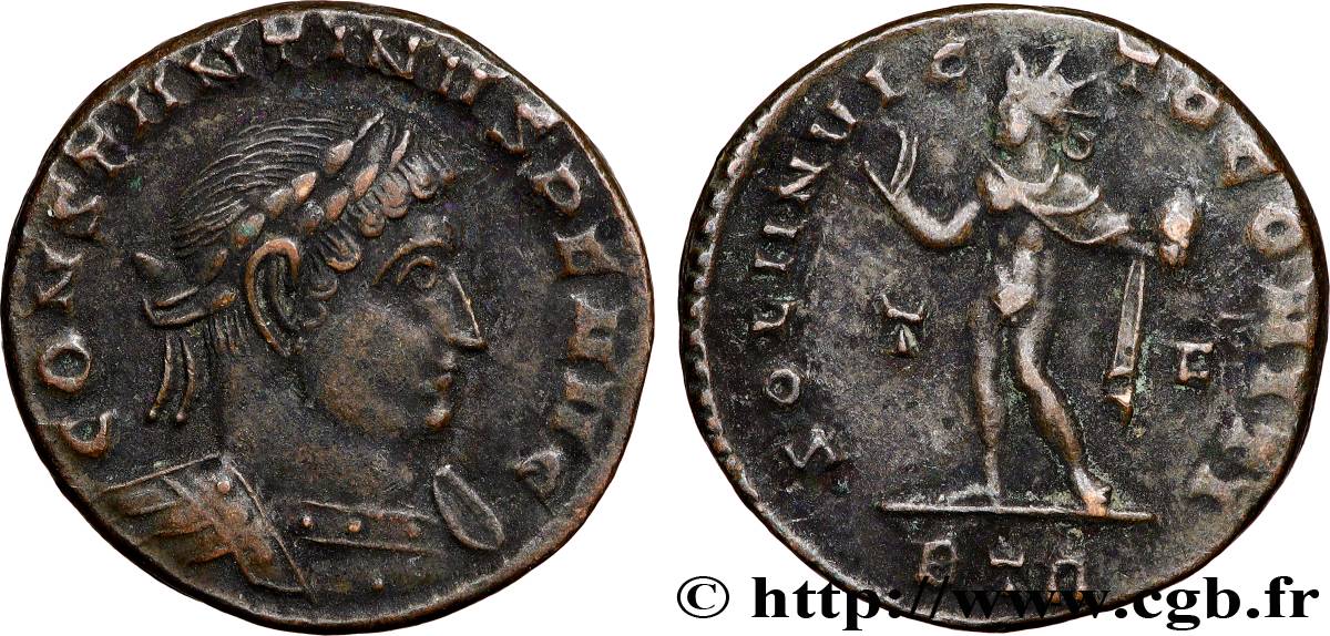 COSTANTINO I IL GRANDE Follis ou nummus q.SPL