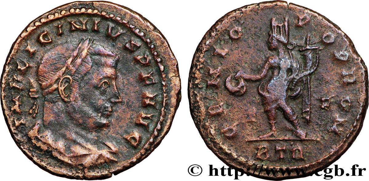 LICINIUS Ier Follis ou nummus TTB