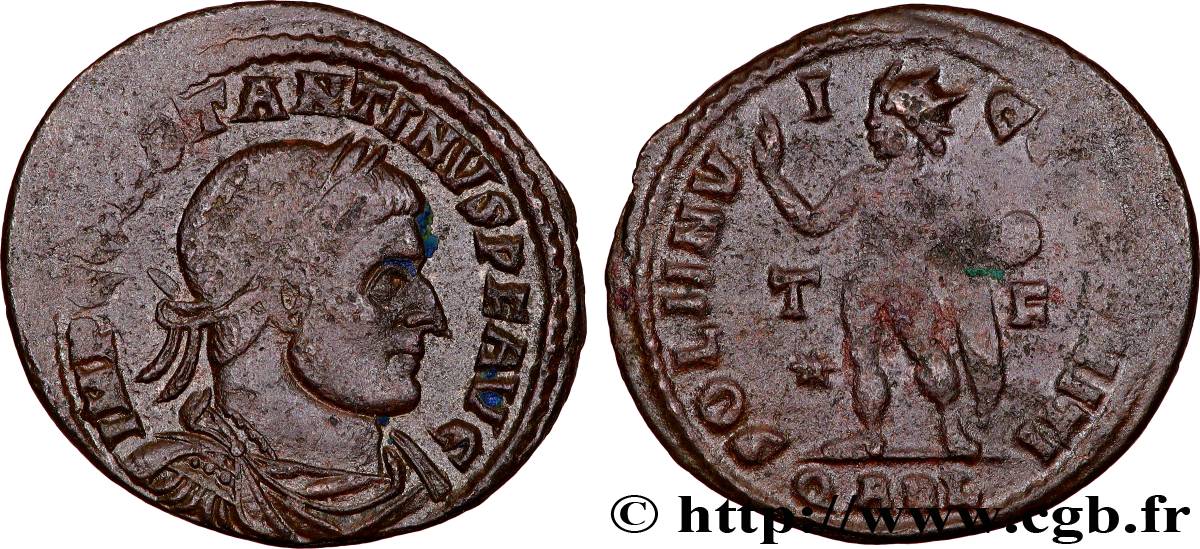 CONSTANTINUS I DER GROßE Follis ou nummus SS