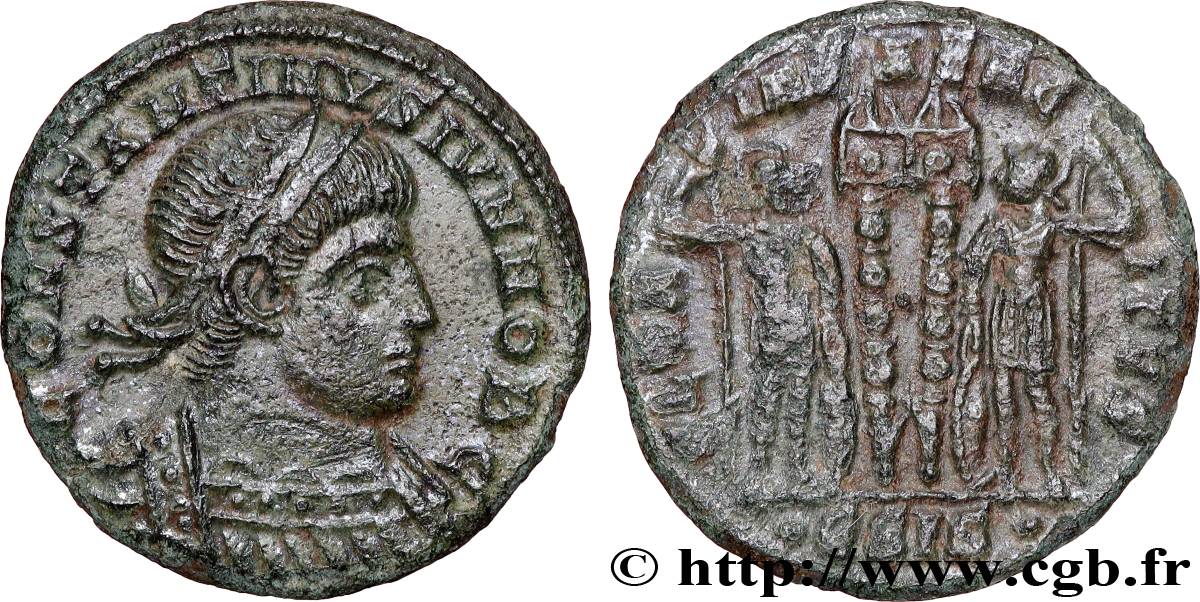 CONSTANTINUS II Centenionalis ou nummus fVZ/SS