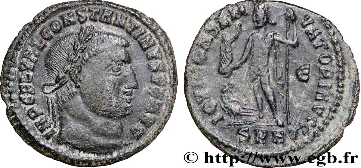 CONSTANTINE I THE GREAT Follis ou nummus XF