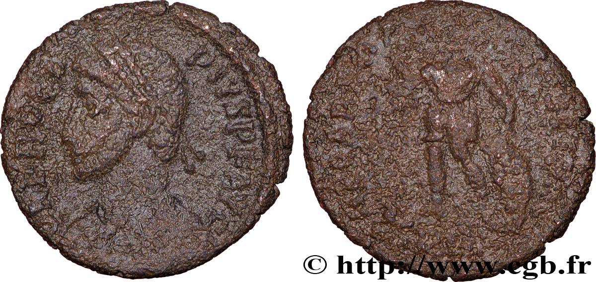 PROCOPIUS Maiorina ou nummus, (PB, Æ 3) fSS/S