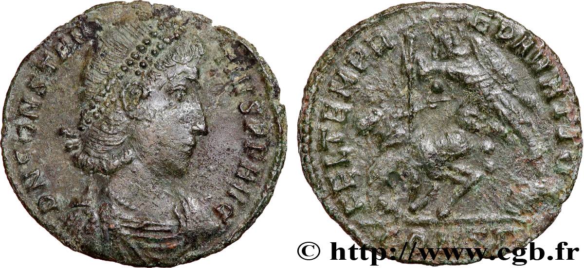 CONSTANTIUS II Maiorina réduite AU