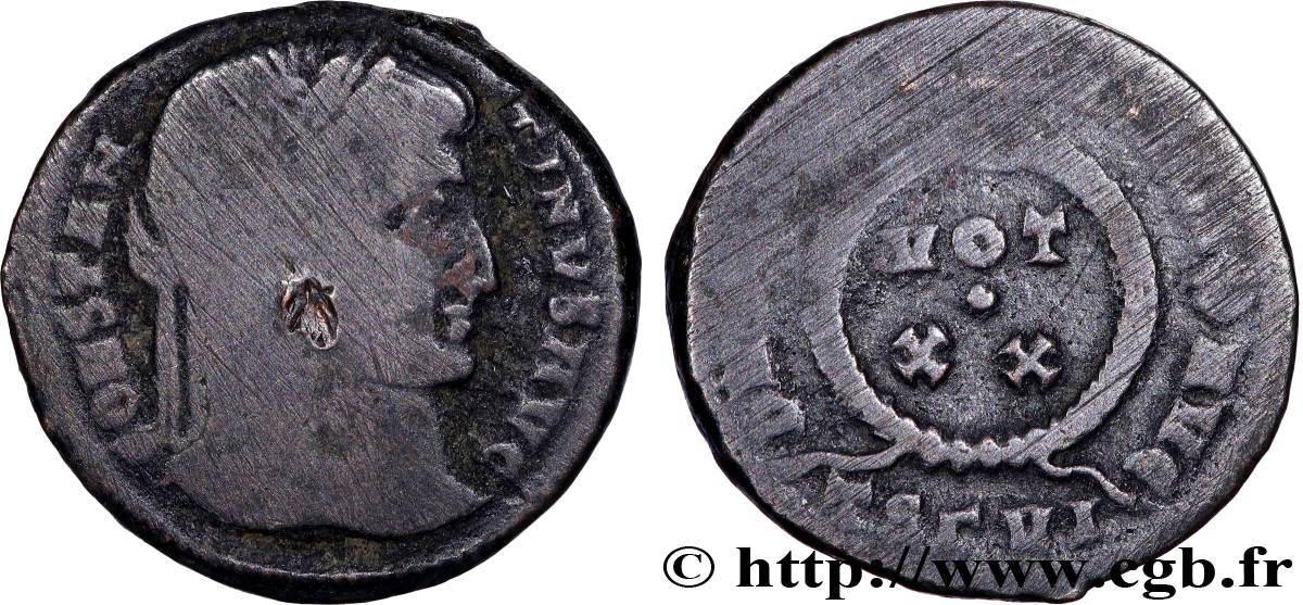 CONSTANTINO I EL MAGNO Centenionalis ou nummus BC/BC+