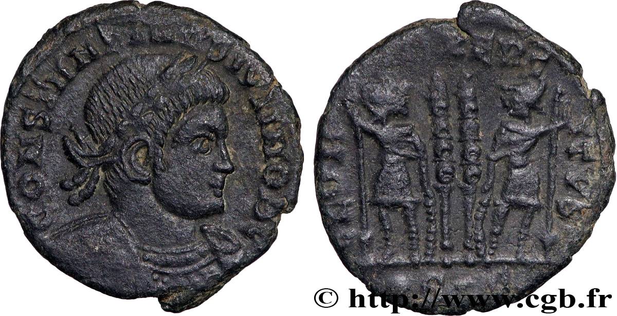 CONSTANTINUS II Centenionalis ou nummus SS