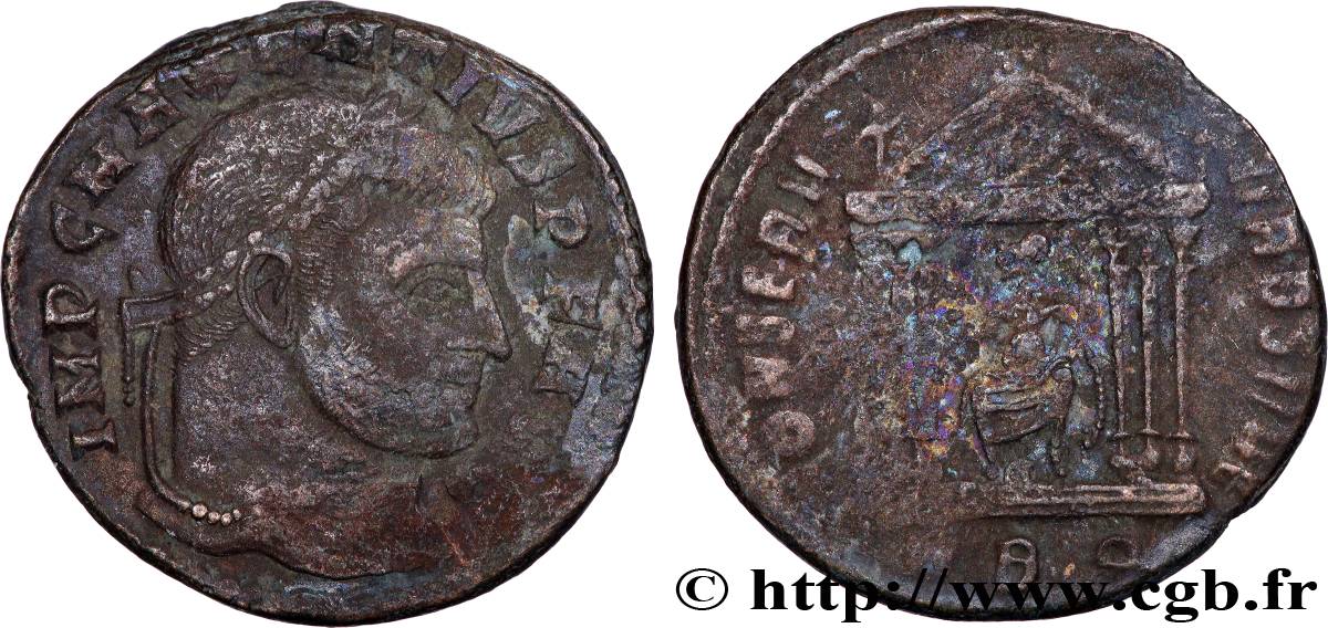 MAXENTIUS Follis ou nummus XF/VF