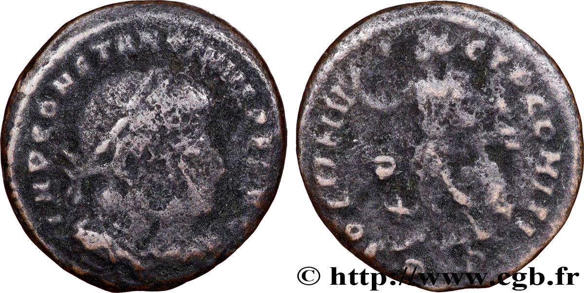 CONSTANTINO I EL MAGNO Follis ou nummus BC+