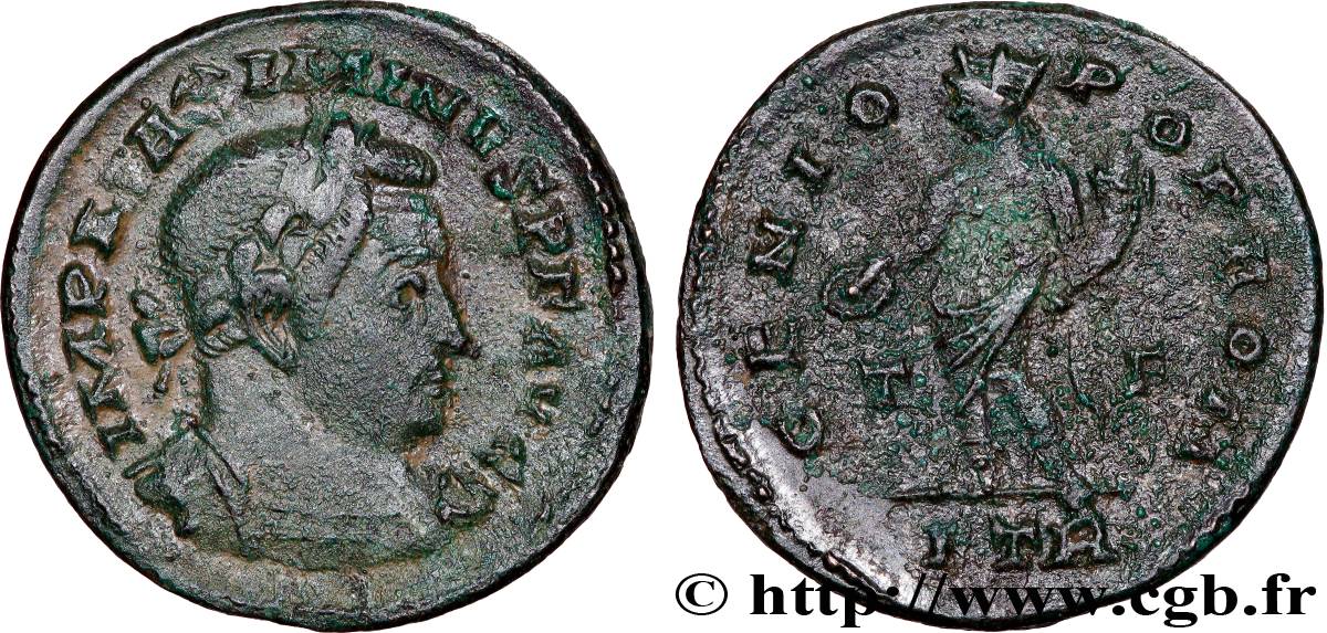 MAXIMINUS II DAZA Follis ou nummus fVZ/SS