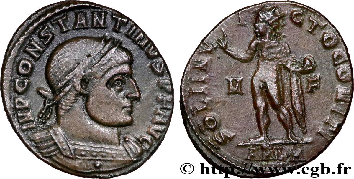 CONSTANTINE I THE GREAT Follis ou nummus AU