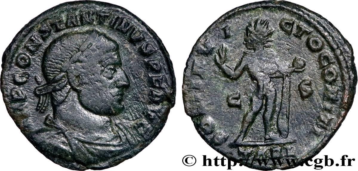 CONSTANTINUS I DER GROßE Follis ou nummus SS