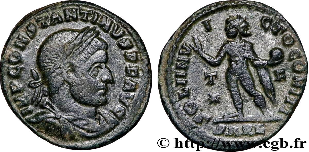 CONSTANTINE I THE GREAT Follis ou nummus XF