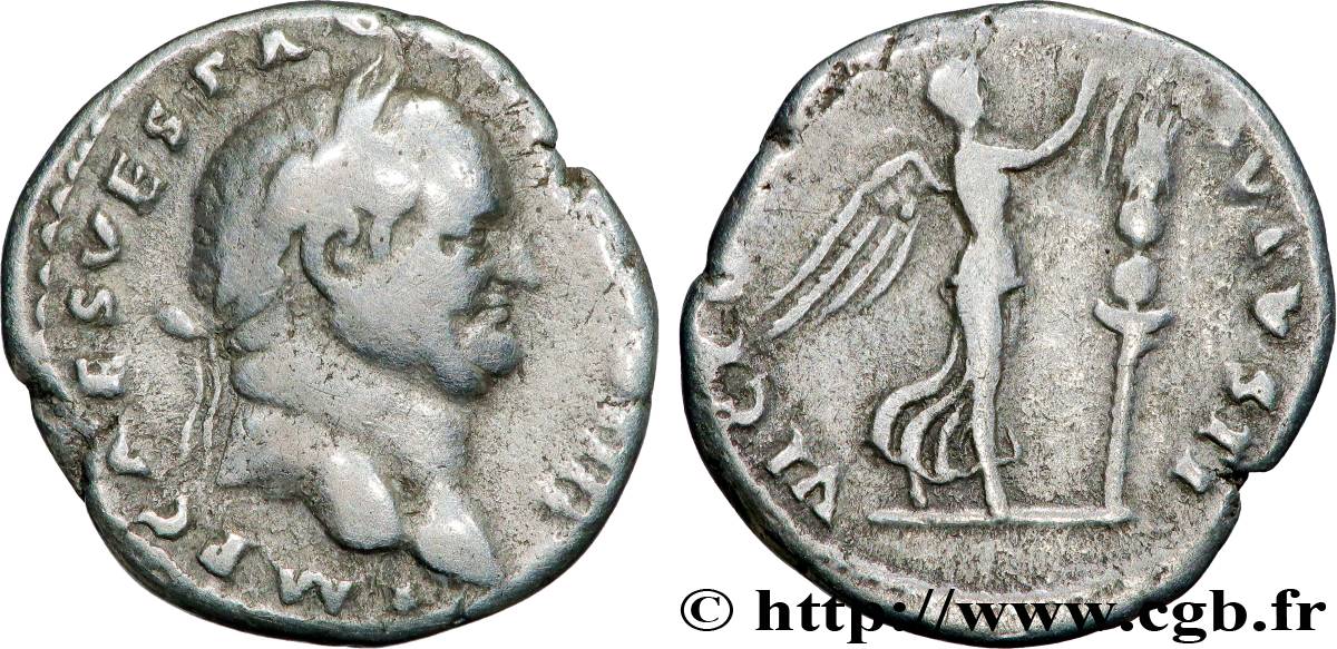 VESPASIAN Denier VF