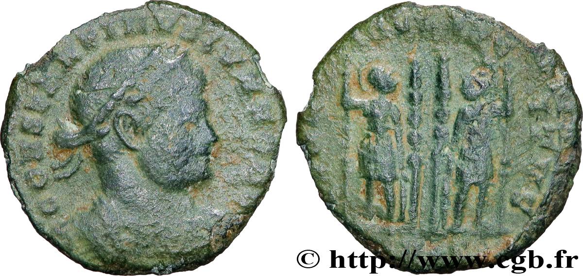 CONSTANTINO II Centenionalis ou nummus BC+