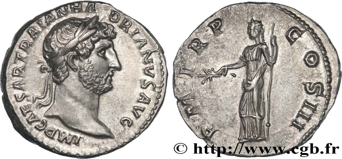 HADRIAN Denier MS/MS