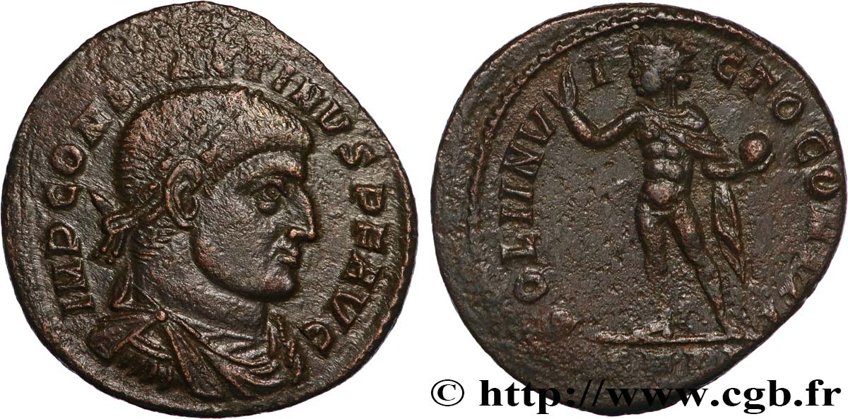 CONSTANTINE I THE GREAT Follis ou nummus AU