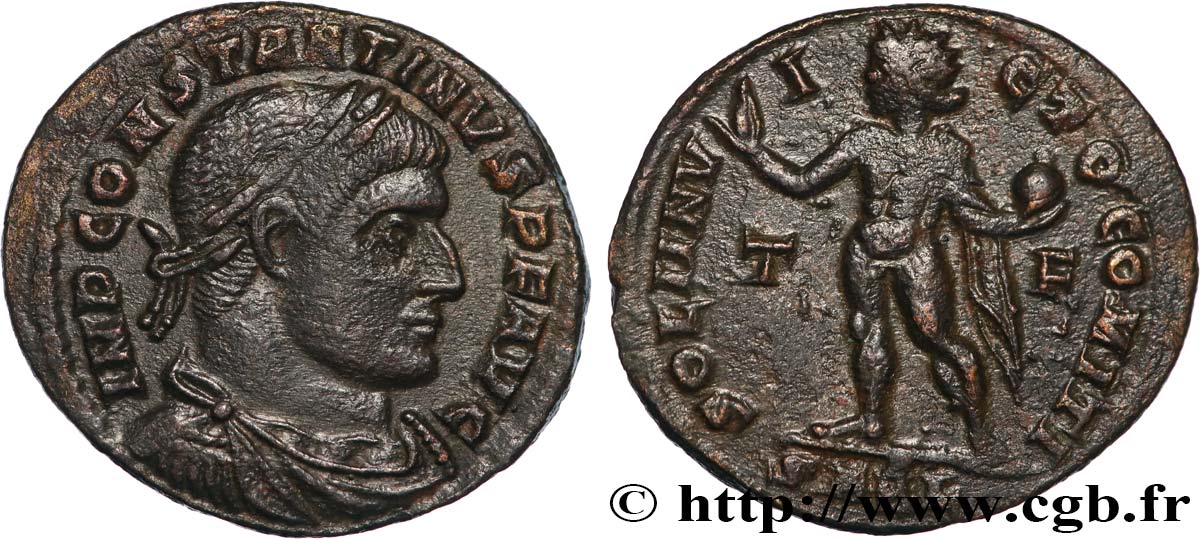 CONSTANTINE I THE GREAT Follis ou nummus AU