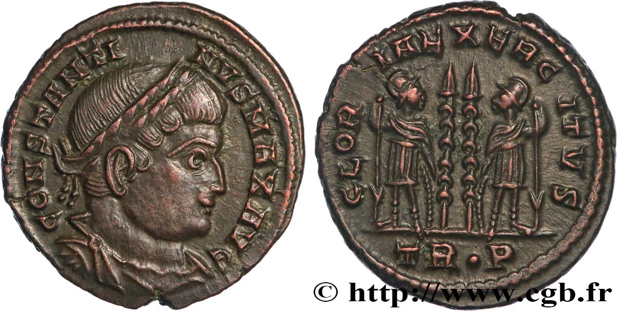 CONSTANTINE I THE GREAT Centenionalis ou nummus MS