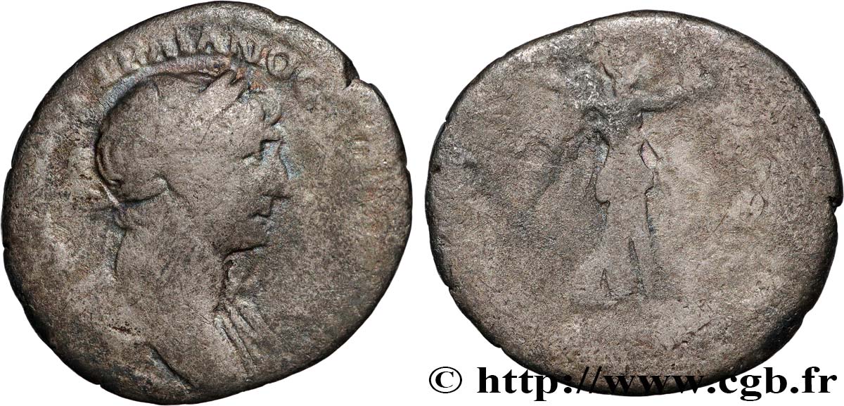 TRAJAN Denier TB
