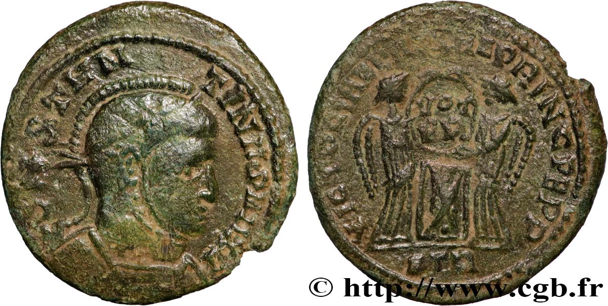 CONSTANTINE I THE GREAT Centenionalis ou nummus XF