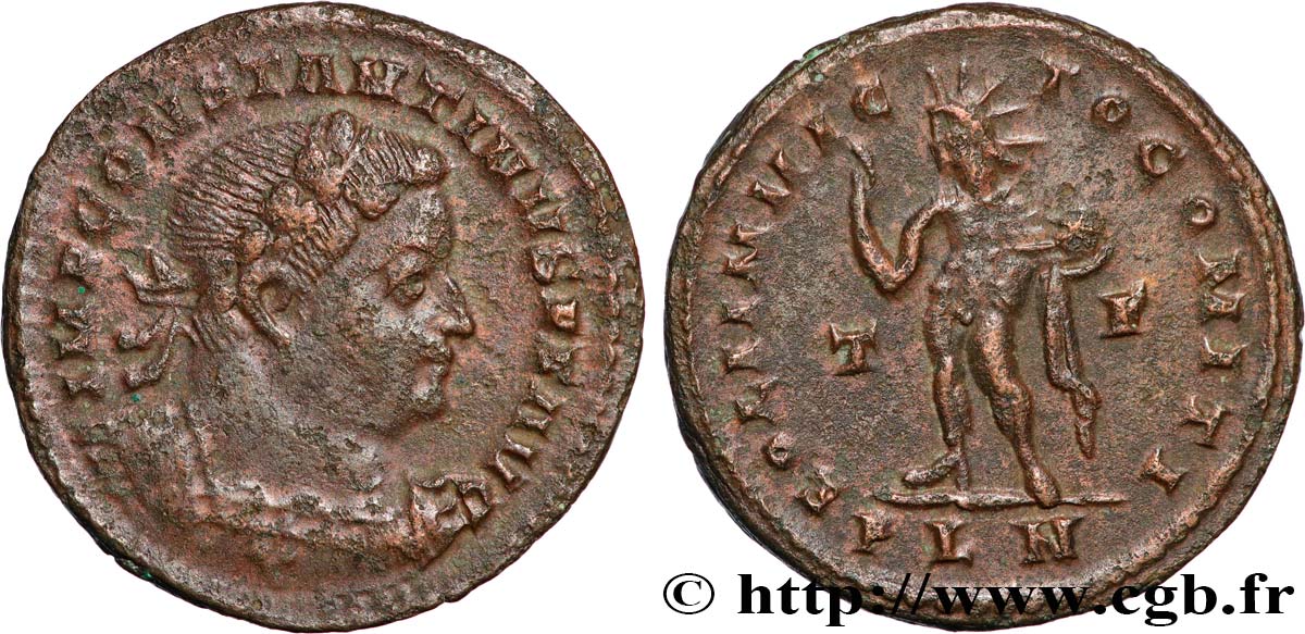 CONSTANTINE I THE GREAT Follis ou nummus XF