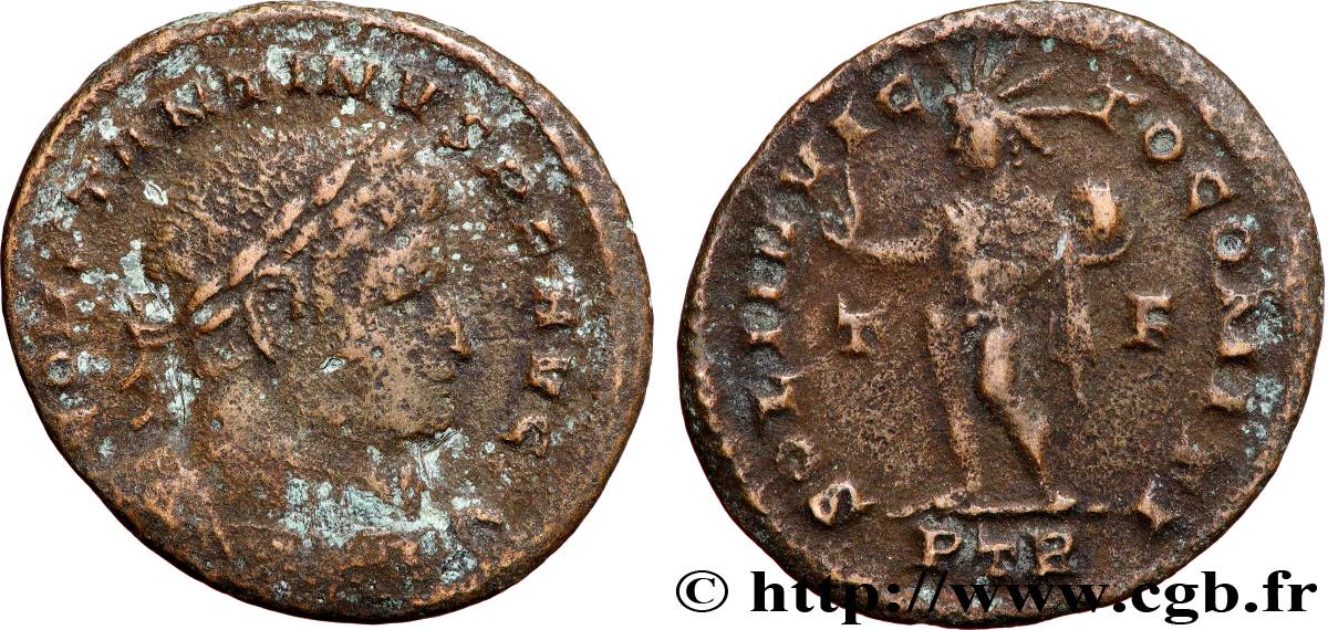 CONSTANTINE I THE GREAT Follis ou nummus VF