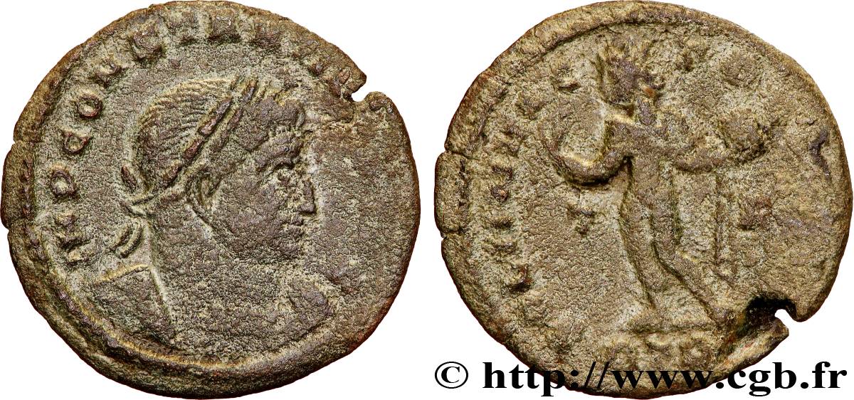 CONSTANTINO I EL MAGNO Follis ou nummus MBC/BC+