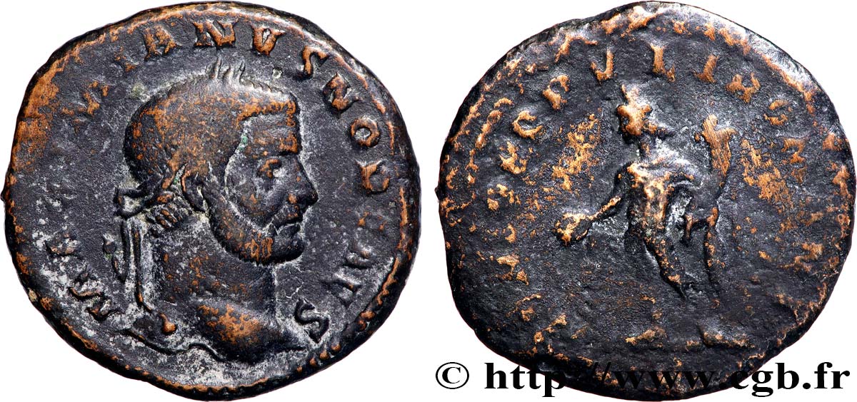 GALERIUS Follis ou nummus SS/fSS