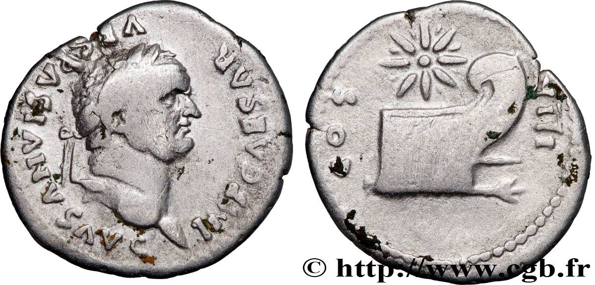 VESPASIAN Denier XF