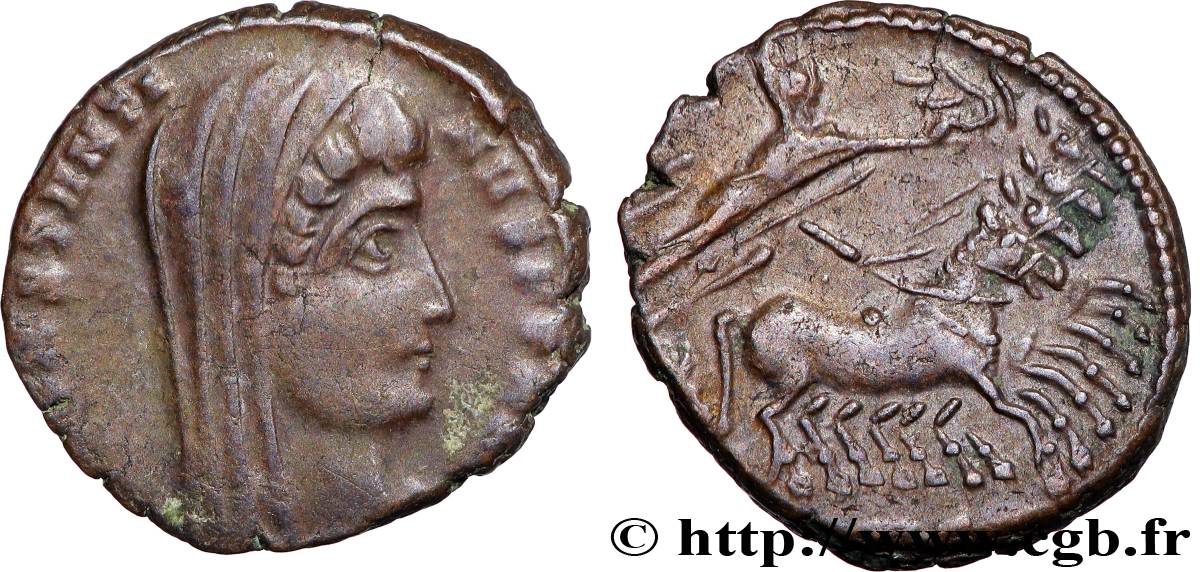 CONSTANTINE I THE GREAT Centenionalis ou nummus AU