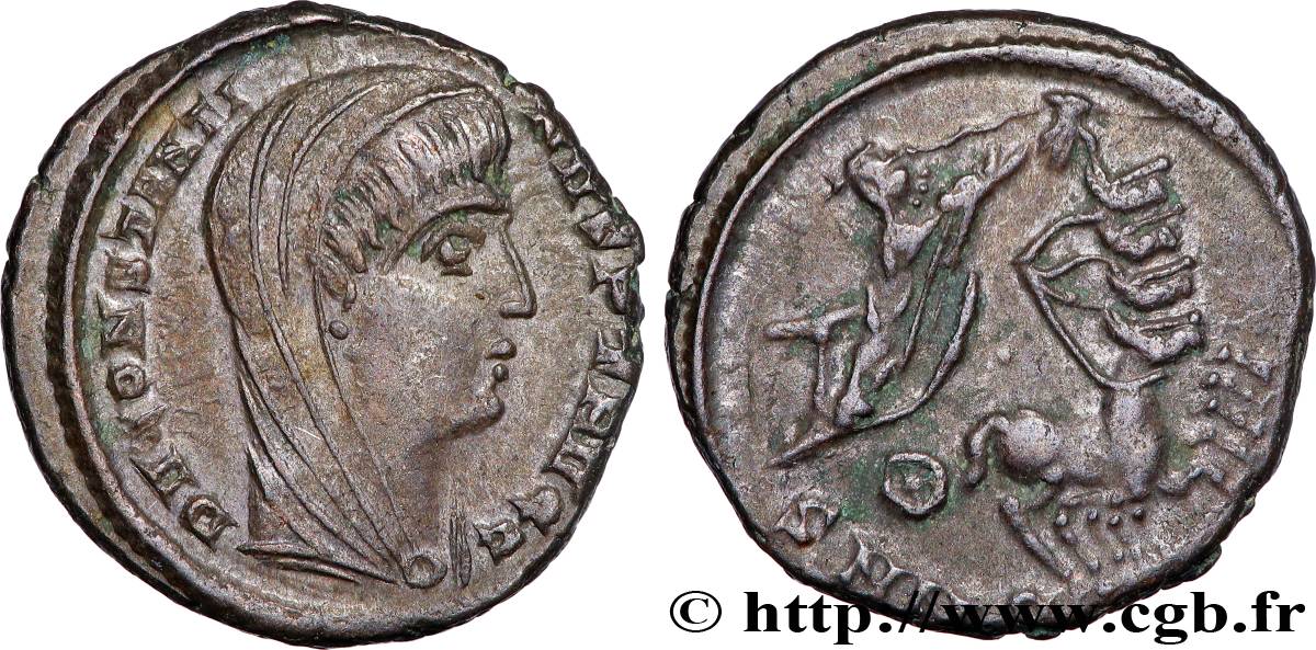 CONSTANTINE I THE GREAT Centenionalis ou nummus AU/AU