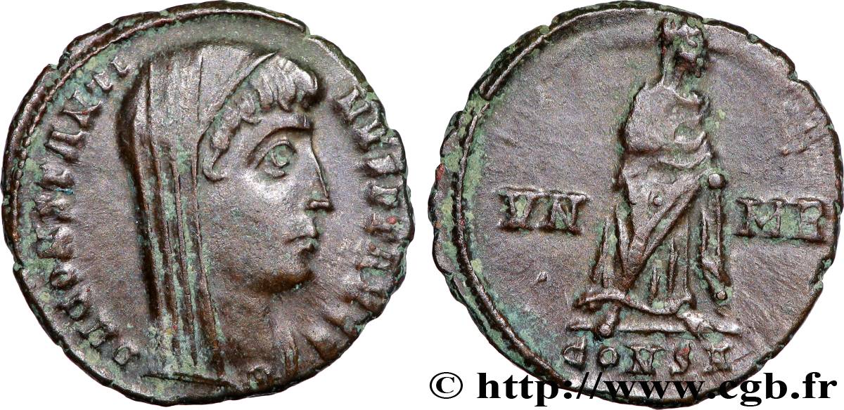 CONSTANTINE I THE GREAT Centenionalis ou nummus AU