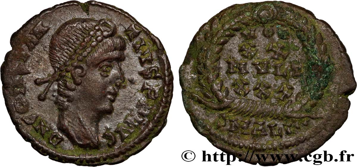 CONSTANTIUS II Centenionalis ou nummus AU/AU