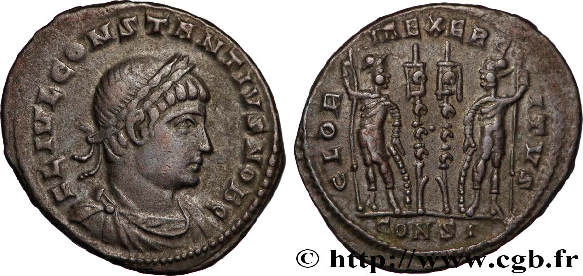 CONSTANCE II Centenionalis ou nummus SUP