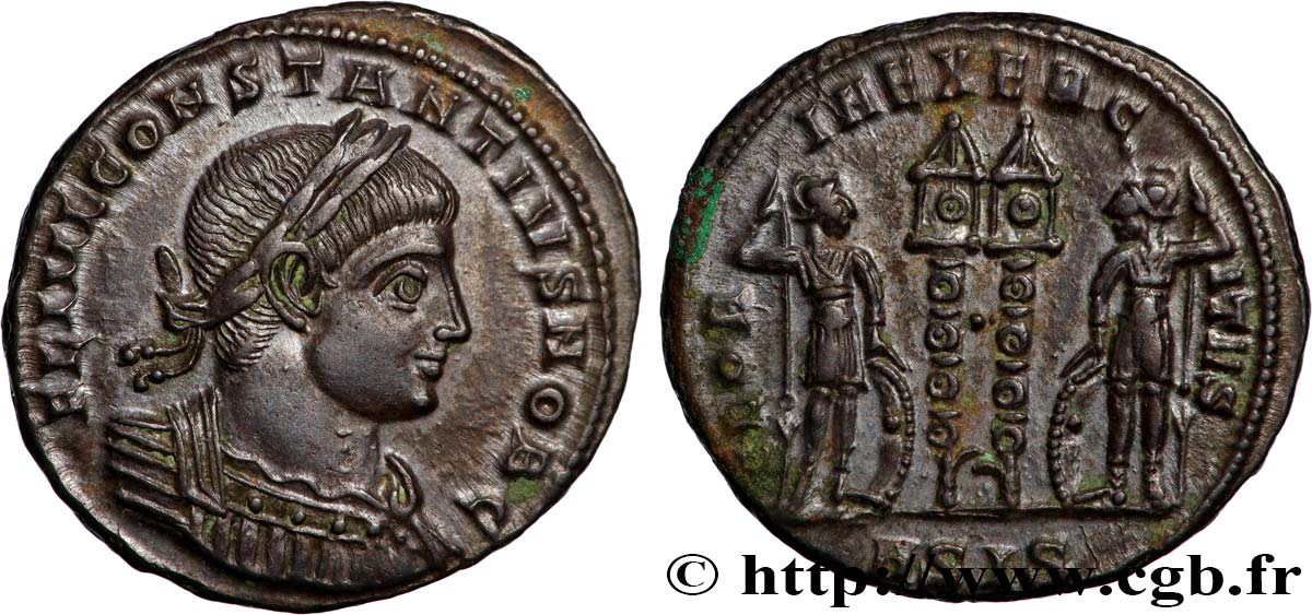 CONSTANTIUS II Centenionalis ou nummus ST/fST